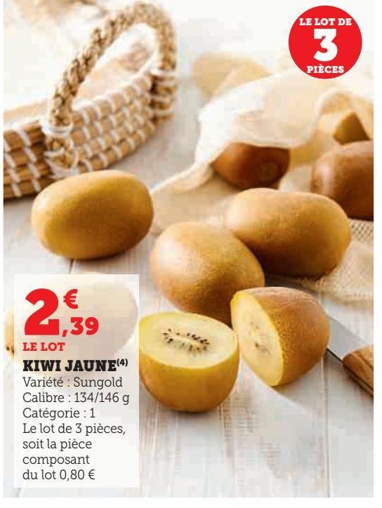 KIWI JAUNE 