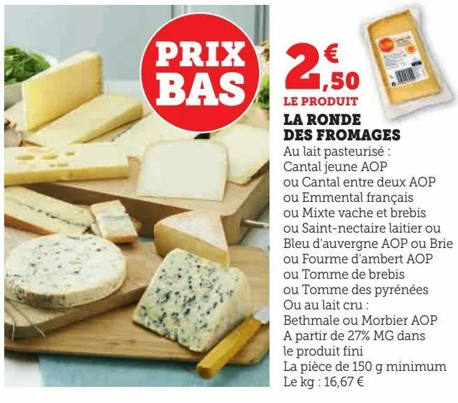 la ronde des fromages 