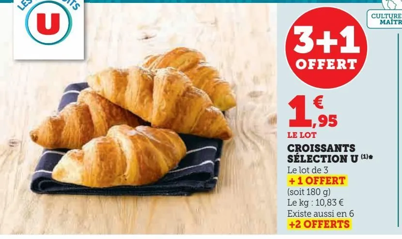 croissants selection u 