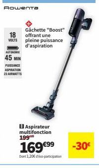 aspirateur Rowenta