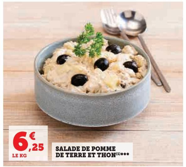 SALADE DE POMME DE TERRE ET THON