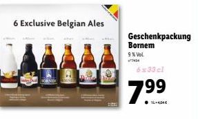 Pack Cadeau DIKA Belgian Ale - 6X33cl 9% Vol - 16-404€ (7,99€).