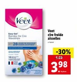 cire froide Veet