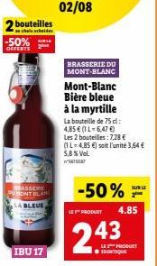 bière Mont blanc