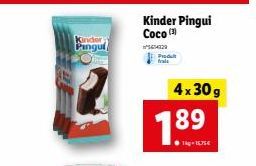 Kinder Pingui  Produt  Kinder Pingui Coco (3)  5434329  4x30g  789 