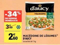 Économisez 34% sur le Sachet de Macédoine Ligne d'Ai d'Aucy - 1 kg.