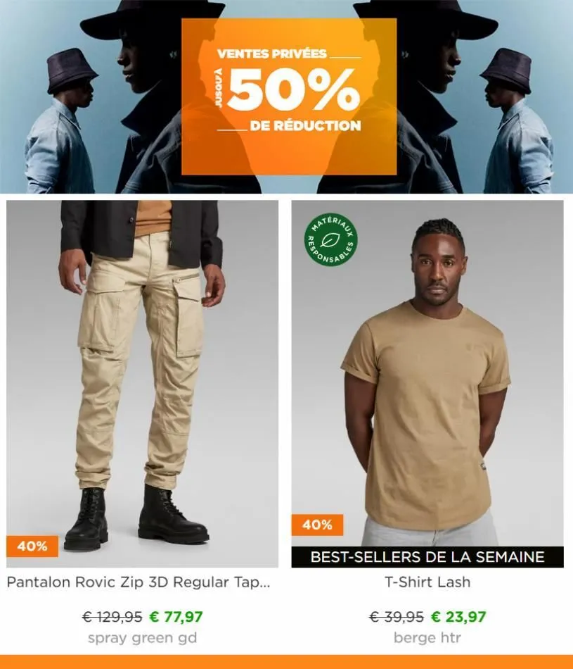 produit g-star raw