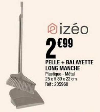 pelle + balayette long manche