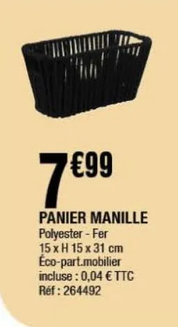 panier manille