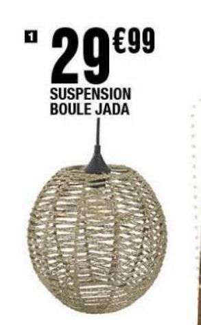 suspension boule Jada