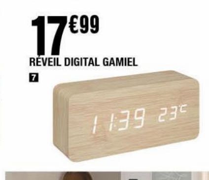 Réveil digital gamiel