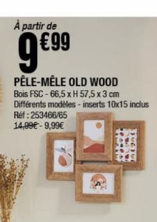 Pele-mele old wood