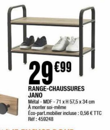 Range-chaussures Jano