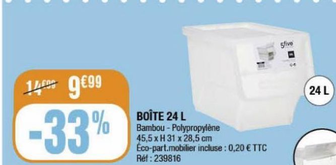 boîte 24L