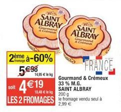 fromage Saint Albray