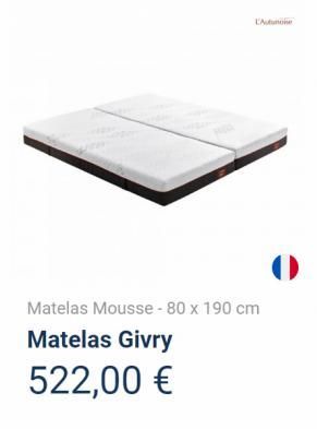 matelas mousse 