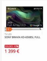 téléviseur Sony