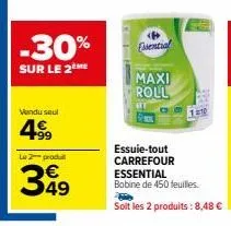 essuie tout carrefour