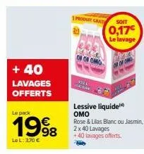 lessive liquide omo