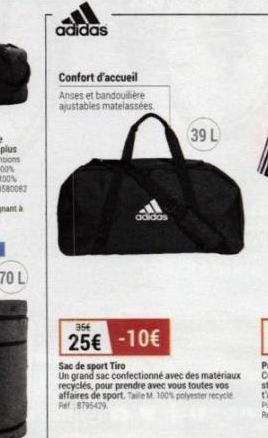 sac de sport Adidas