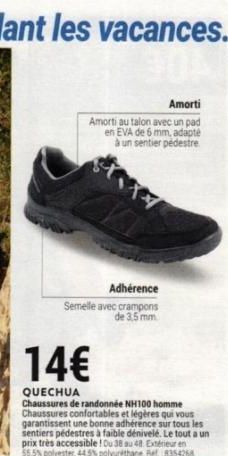 chaussures de randonnée TOUS