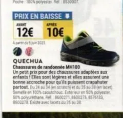 chaussures de randonnée 