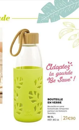 bouteille en verre 