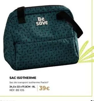 sac isotherme 