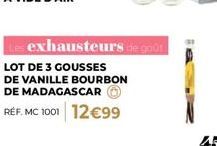 Découvrez le Goût Authentique de la Vanille Bourbon de Madagascar avec ce Lot de 3 Gousses - MC 1001 - 12€99.