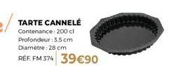 Tarte Cannelé FM 374 - 3.5cm Prof, 28cm Diam. - €90 Promotion
