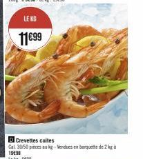 crevettes cuites 