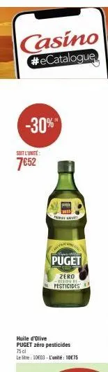 huile d'olive puget