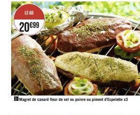 Promo : Magret de Canard 3x20€99, Fleur de Sel/Poivre/Piment d'Espelette