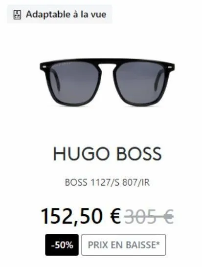 offre spéciale: hugo boss boss 1127/s 807/ir à 152,50€ (baissé de 50%)!