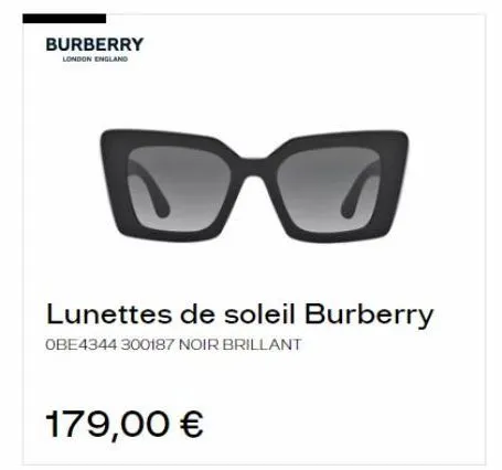 lunettes de soleil burberry