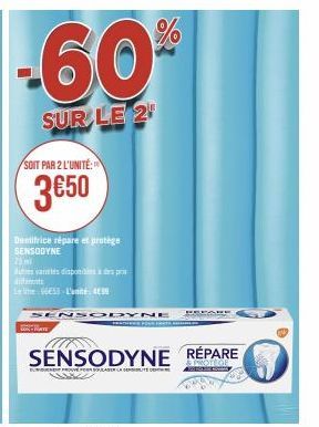 dentifrice Sensodyne