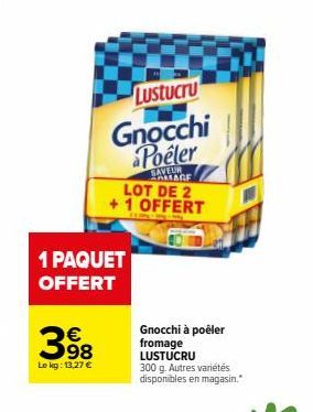 gnocchi Lustucru