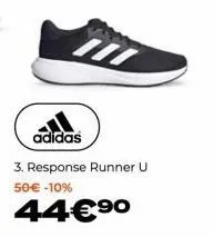 adidas 3. response runner u 50 € -10%  44€⁹⁰ 