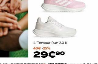 4. Tensaur Run 2.0 K 40€ -25%  29€ ⁹0 