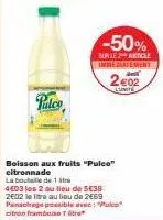 boisson aux fruits 