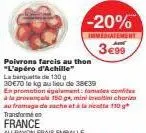 offrez-vous un bon moment : poivrons farcis au thon france au rayon frais emballe - promotion achille!