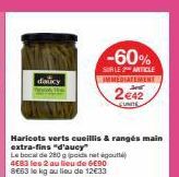 haricots verts D'aucy