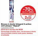 brosse à dents Signal