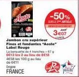 jambon label 5