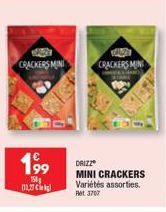Mini-Crackers de Variétés Assorties à prix réduit - 199 pour 150, 113,27 pour retrait en magasin!
