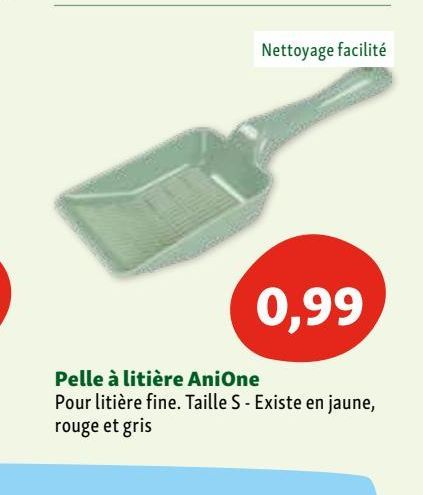 pelle à litière