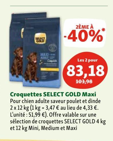 croquettes pour chien