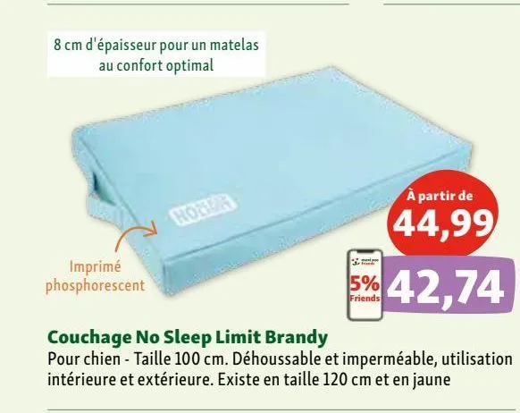 matelas pour chien 