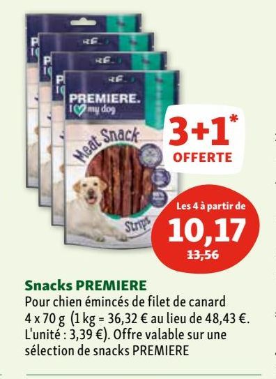 snacks pour chien 