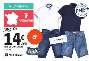 polo homme 